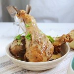 Slow Cooker Braised Turke Legs