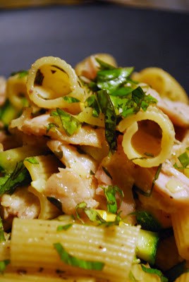 Quick and Easy Summer Pasta close up