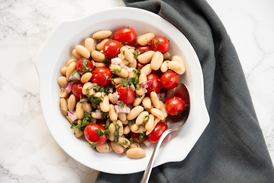 Tomato and White Bean Salad