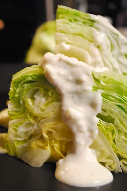 Homemade Yogurt Blue Cheese Dressing