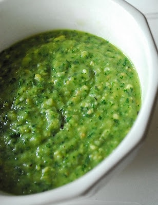 Easy Creamy Salsa Verde