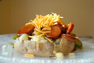 BBQ Stuffed Potato