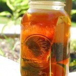 Lemon Lime Sun Tea