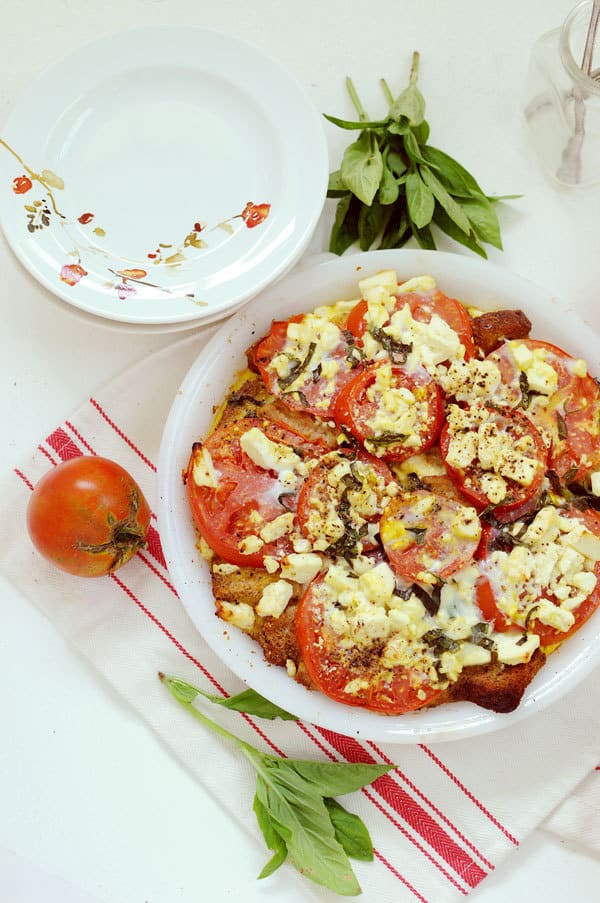 Feta Tomato Pie