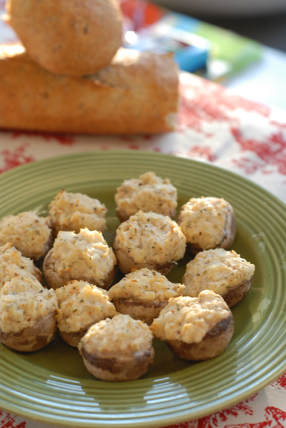 Crab Stuffed Mushrooms