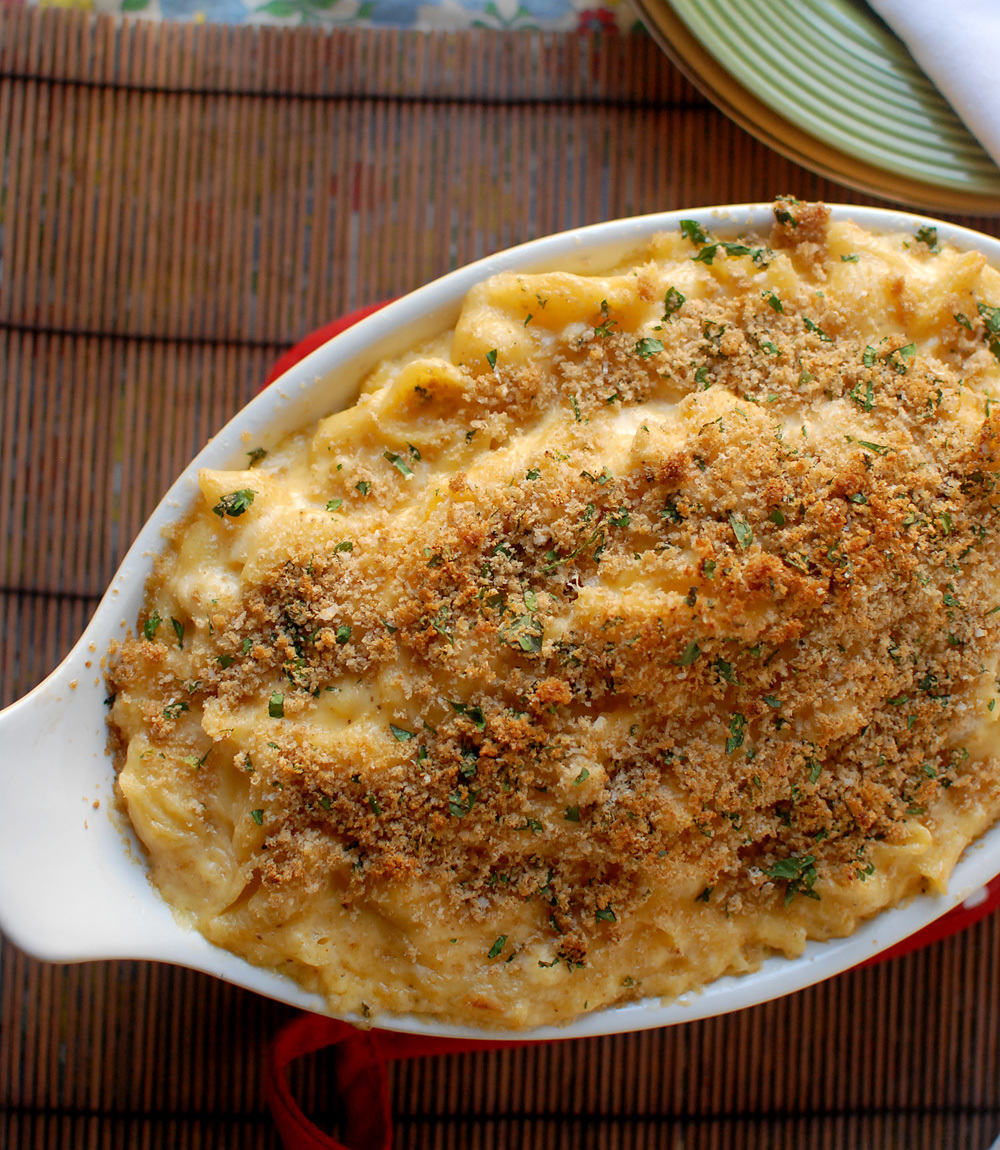 Baked Crab Mac-n-Cheese