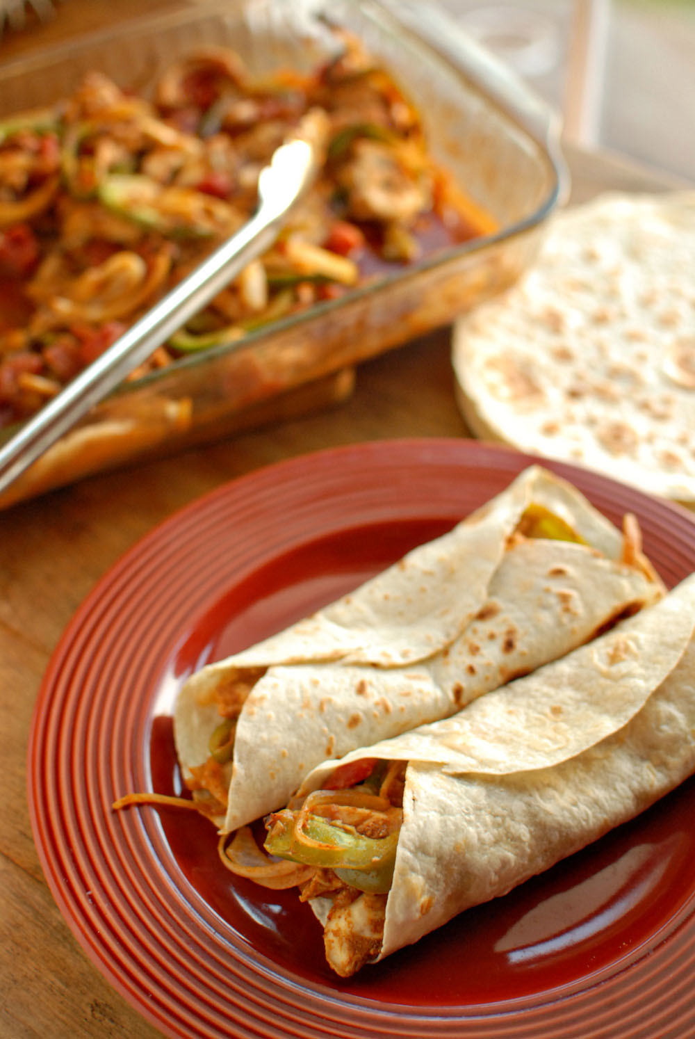 Baked Chicken Fajitas