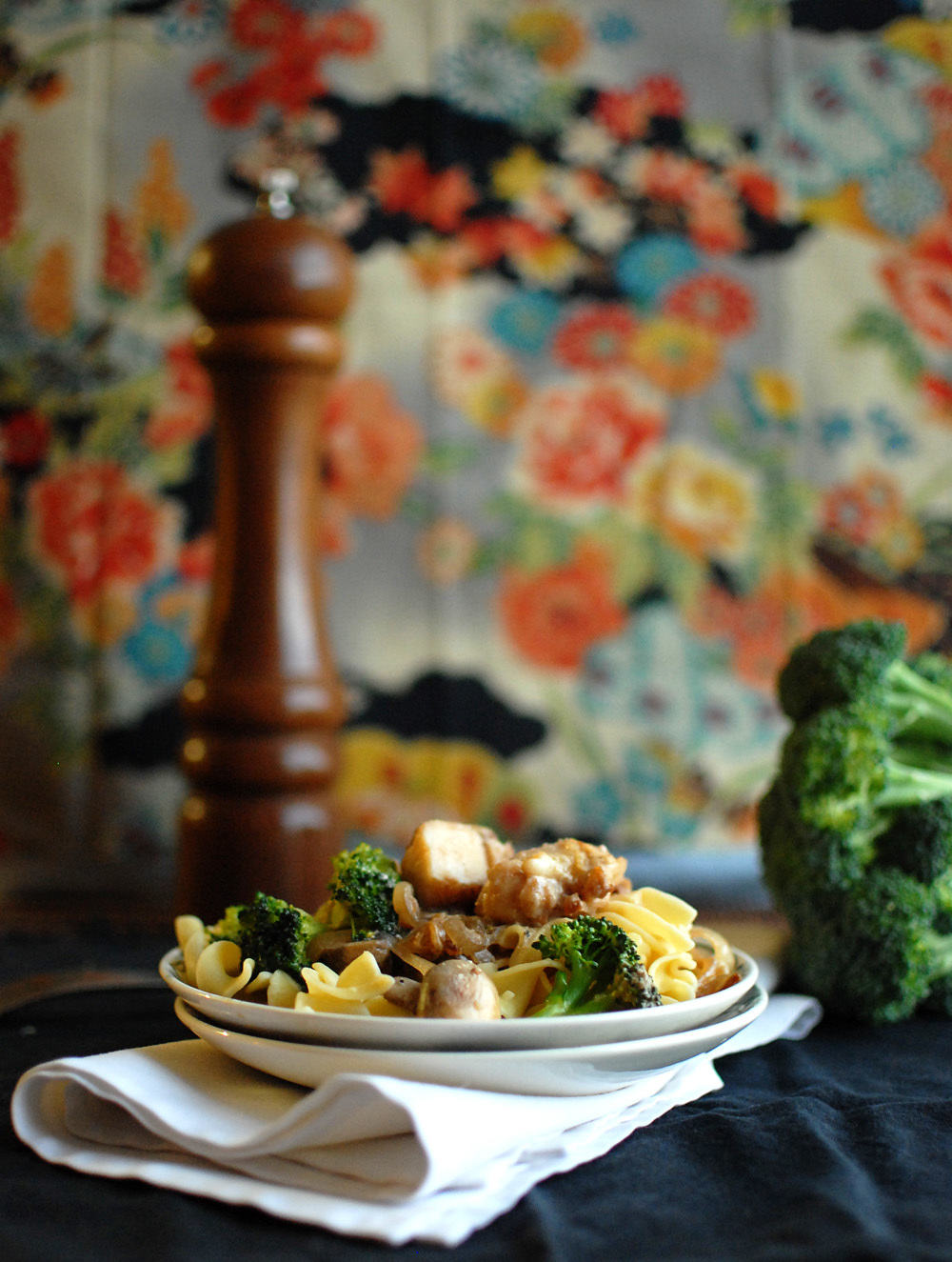 Chicken and Broccoli in a Sherry Cream Sauce