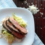 Asian Flank Steak and Bok Choy!