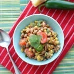 Spicy Black Eye Pea Salad