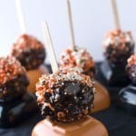 Chocolate Covered Popcorn Balls