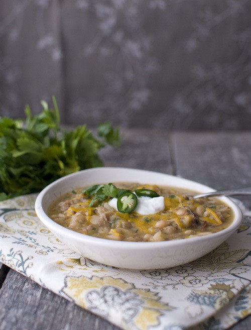 Pork and White Bean Chili