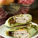 Turkey Avocado Wrap with Spicy Mayo