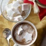 Hot cocoa mix and Peppermint marshmallows