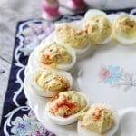 Horseradish Dill Deviled Eggs