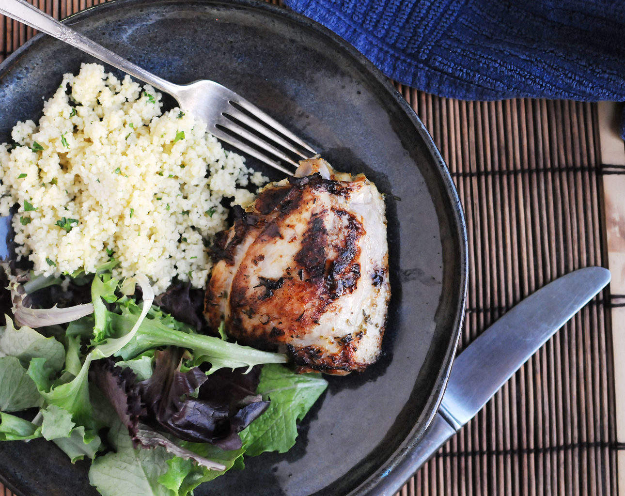 Yogurt Marinated Chicken Thighs