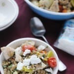 Roasted Veggie and Lentil Salad