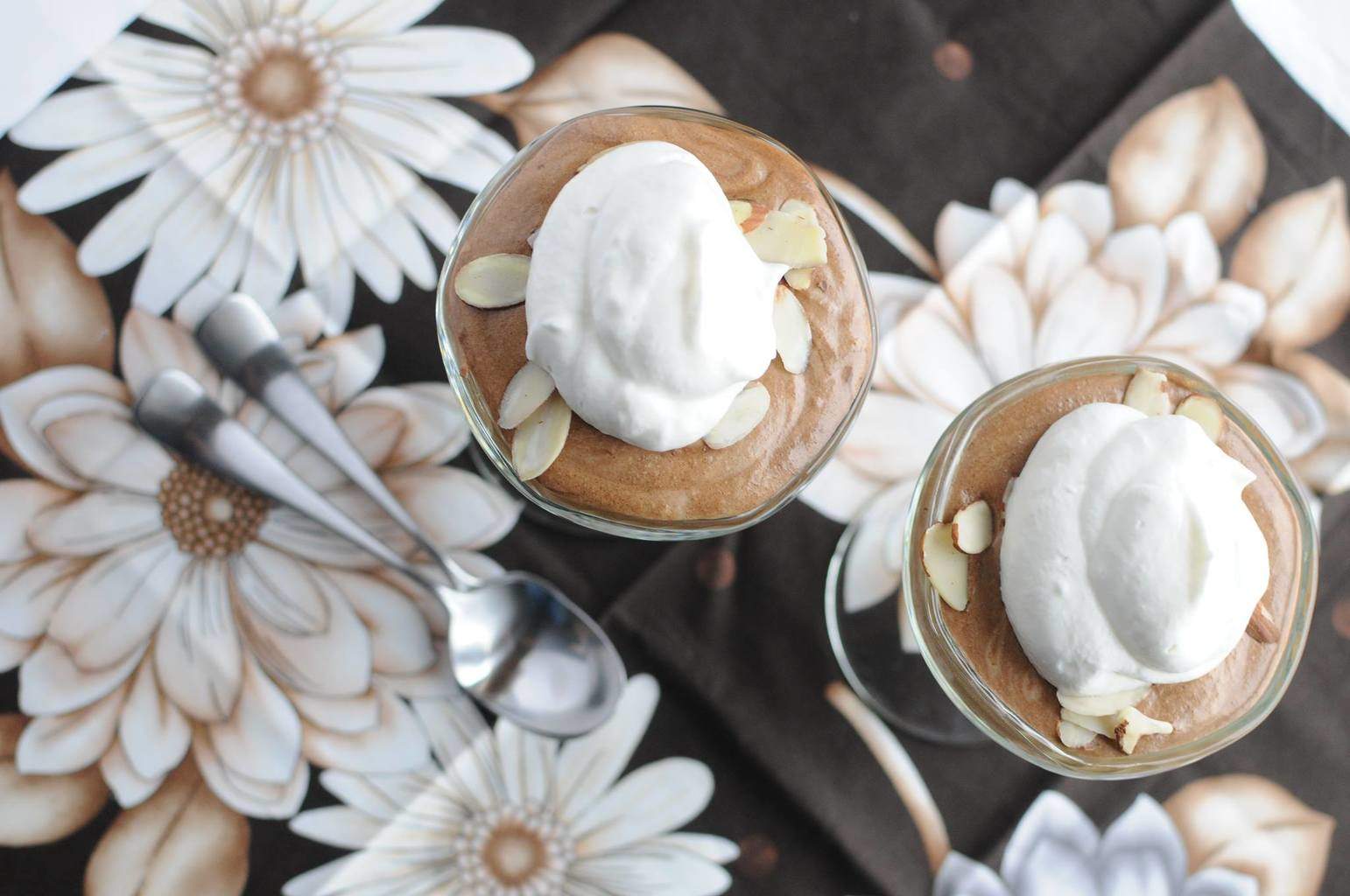 Chocolate Mousse with Whiskey Cream