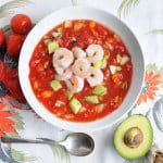 Spicy Shrimp Gazpacho