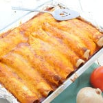 Chicken Enchiladas from EatinontheCheap.com