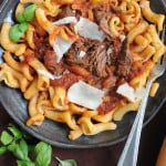 Short Rib Pasta for the Crockpot