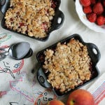Strawberry Peach Crisp from EatinontheCheap.com