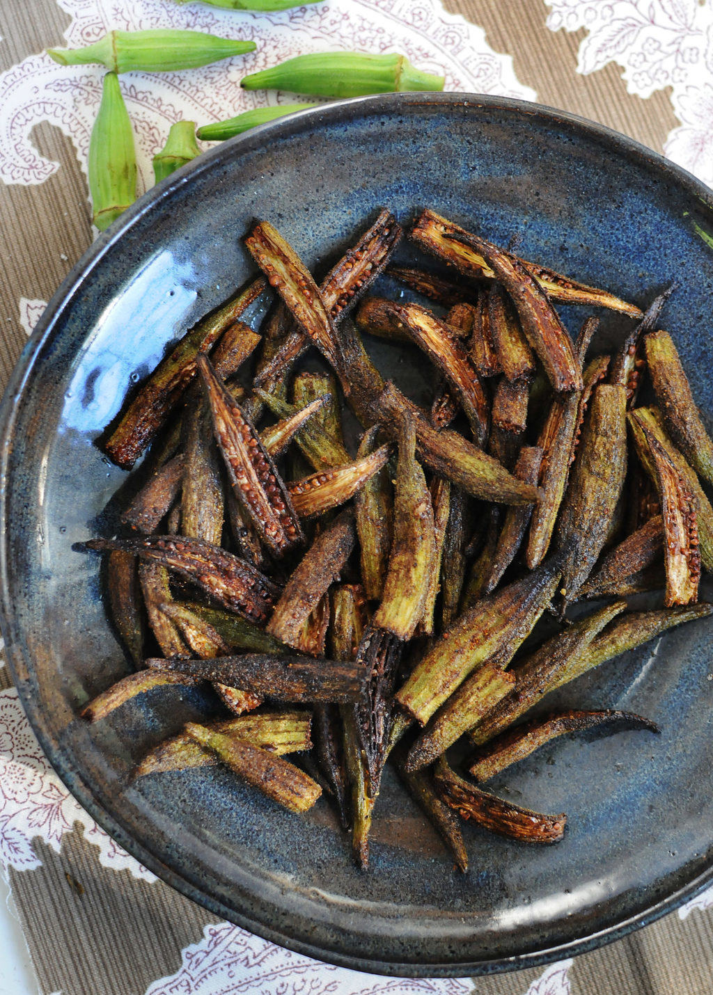 Roasted Okra