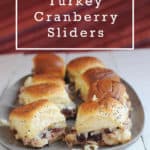 Turkey Cranberry Sliders from EatinontheCheap.com