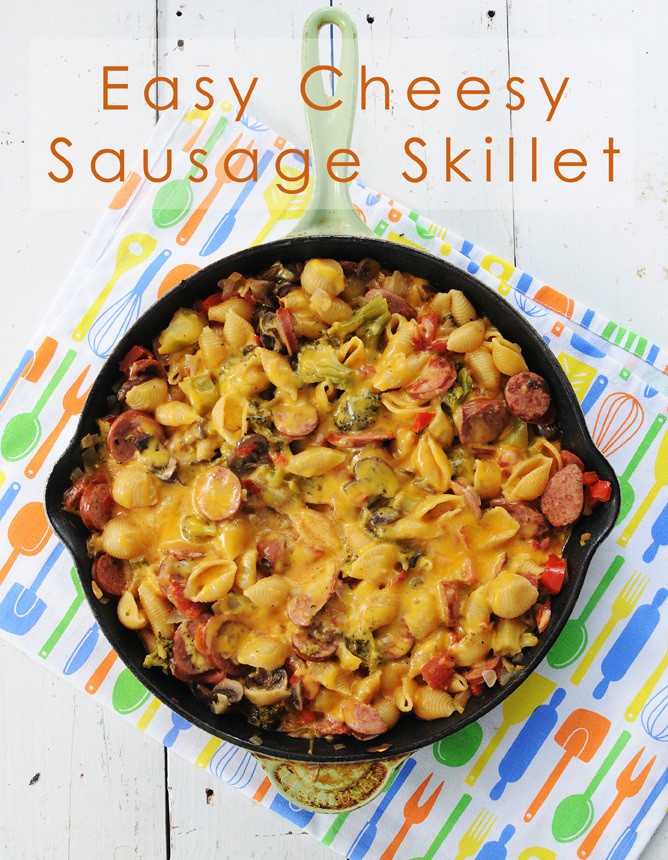 Cheesy Sausage Skillet