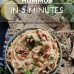 Spicy Black Eye Pea Hummus