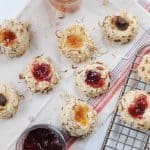 Almond & Jam Thumbprint Cookies