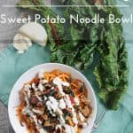 Moroccan Turkey and Sweet Potato Noodle Bowl