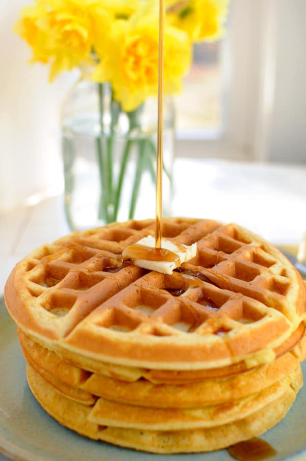 Weekend Waffles. Perfect for brunch!