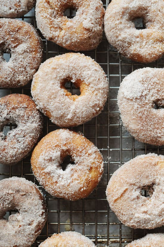 Cinnamon Cake Doughnuts