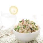 Creamy Tuna and Sweet Pea Pasta Salad