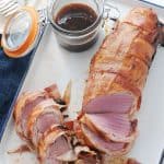 Grilled Maple Bacon Pork Tenderloin