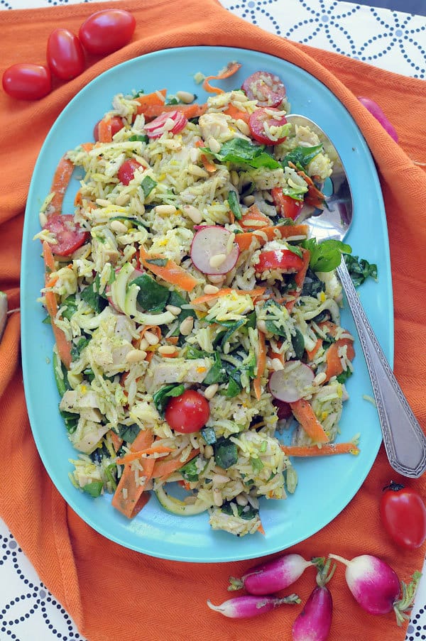 Summer Chicken and Rice Salad