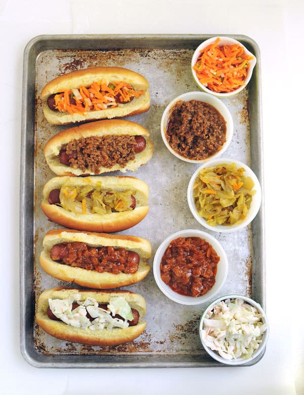 Hot Dog Toppings