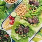 Moroccan Meatball Lettuce Wraps