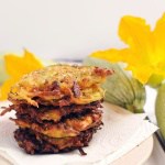 Cheddar Bacon Zucchini Fritters