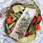 Easy DIY Foil Packet Salmon Dinner