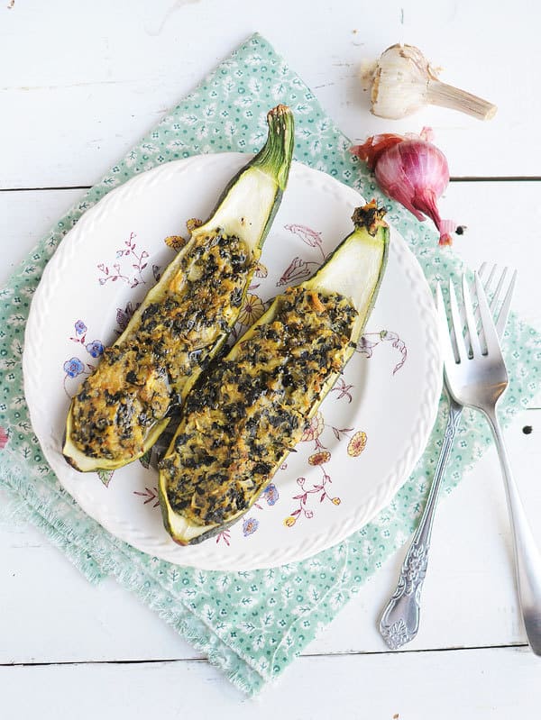 Italian Stuffed Zucchini