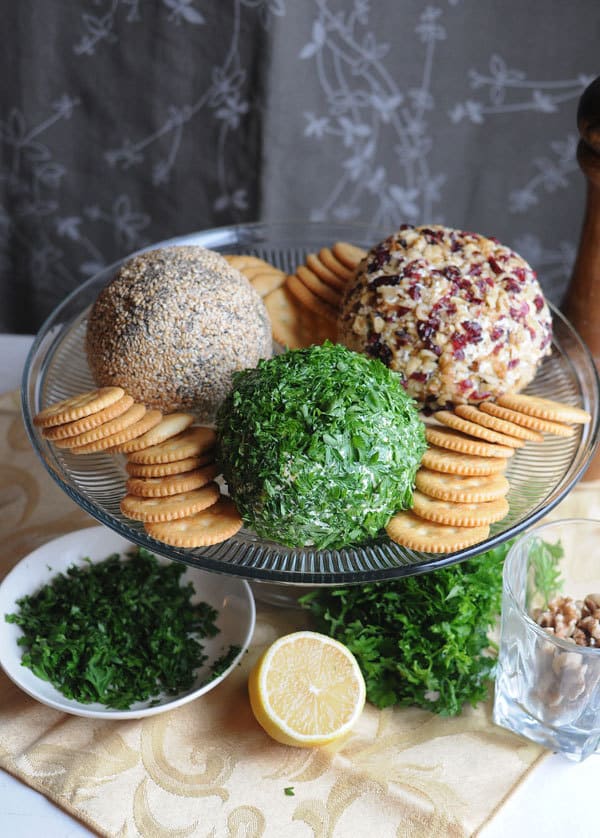 Last Minute Cheese Balls Three Ways