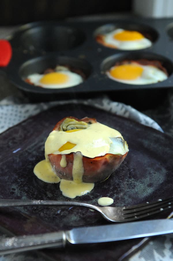 Baked Egg Sardou