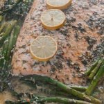 Sheet Pan Garlic Butter Salmon