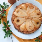 Upside Down Pear Cake