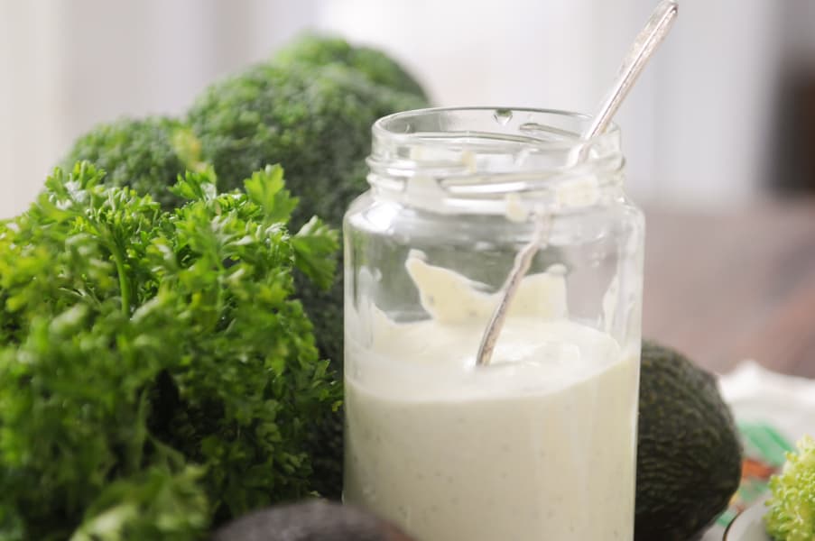 Spicy Avocado Ranch Dressing