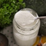 Spicy Avocado Ranch Dressing