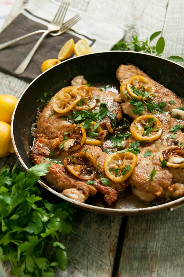 Light Lemon Chicken Piccata