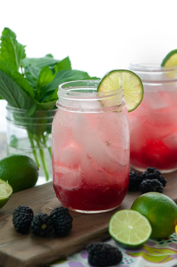 Blackberry Mint Mocktail